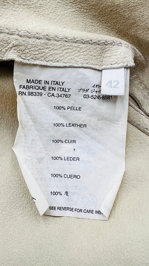 Giacca in pelle vintage