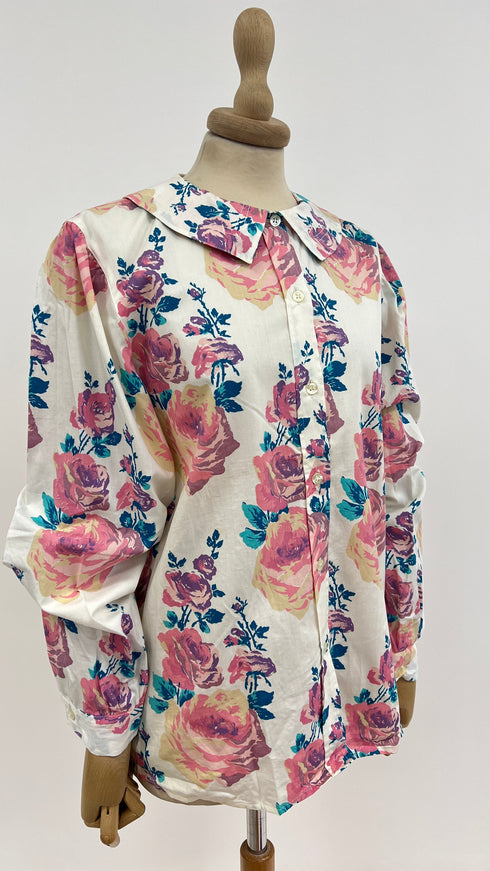 Camicia motivo rose