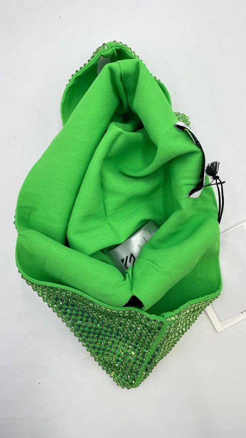 Pochette strass cartellino