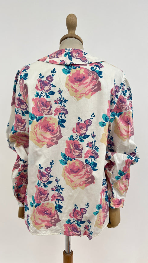 Camicia motivo rose