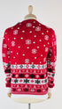 Maglia jacquard Babbo Natale con cartellino