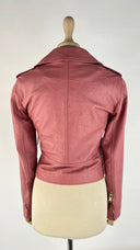 Chiodo in pelle rosa MiCHEAL KORS