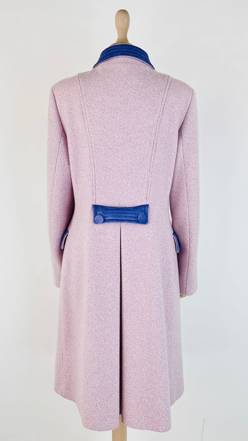 Cappotto lana e velluto