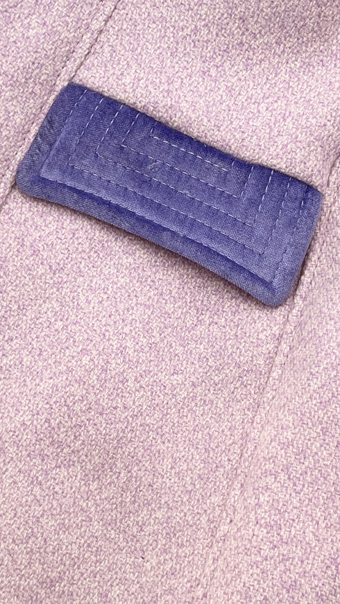 Cappotto lana e velluto
