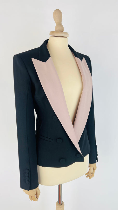 Blazer corto cartellino