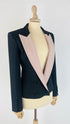 Blazer corto cartellino