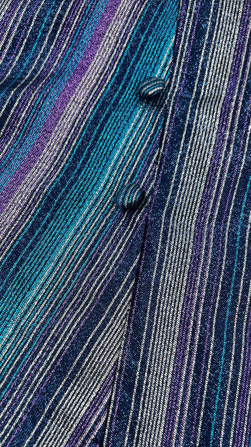 Camicia righe lurex