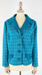 Giacca sfoderata tartan