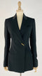 Blazer monobottone sfiancato