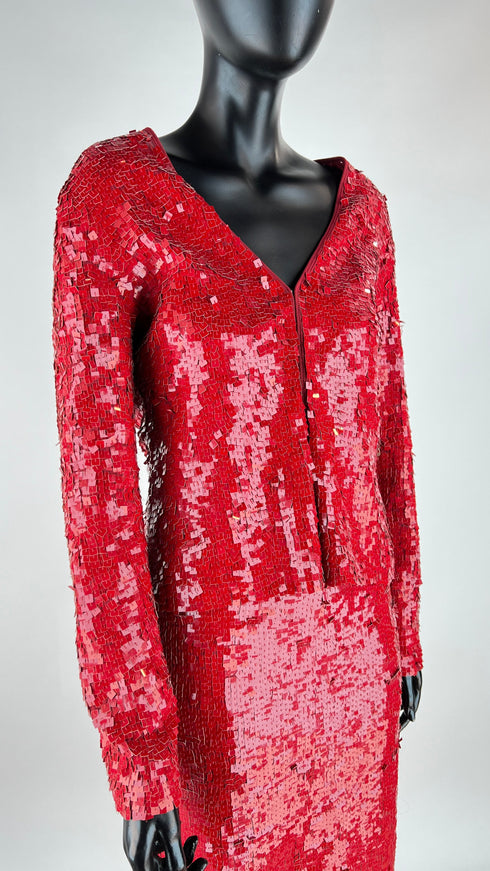 Set abito bolero paillettati