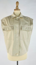 Gilet boxy in cotone POMANDERE