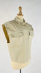 Gilet boxy in cotone