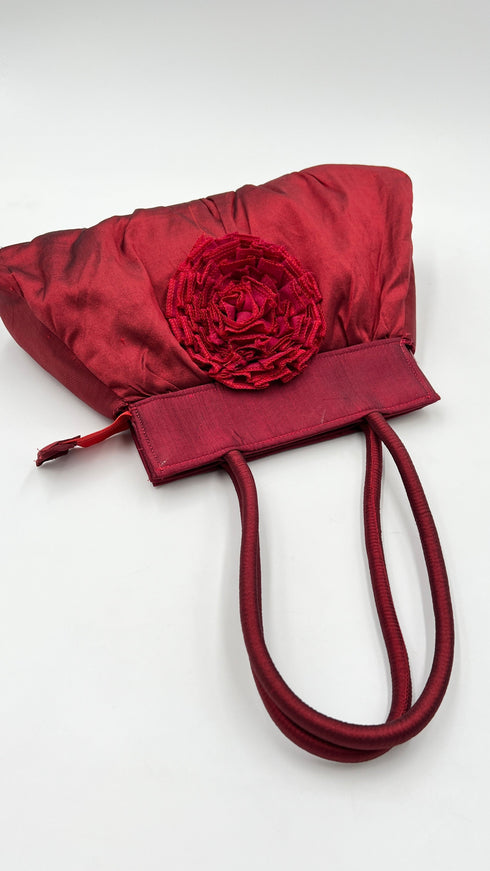 Borsa con rosa