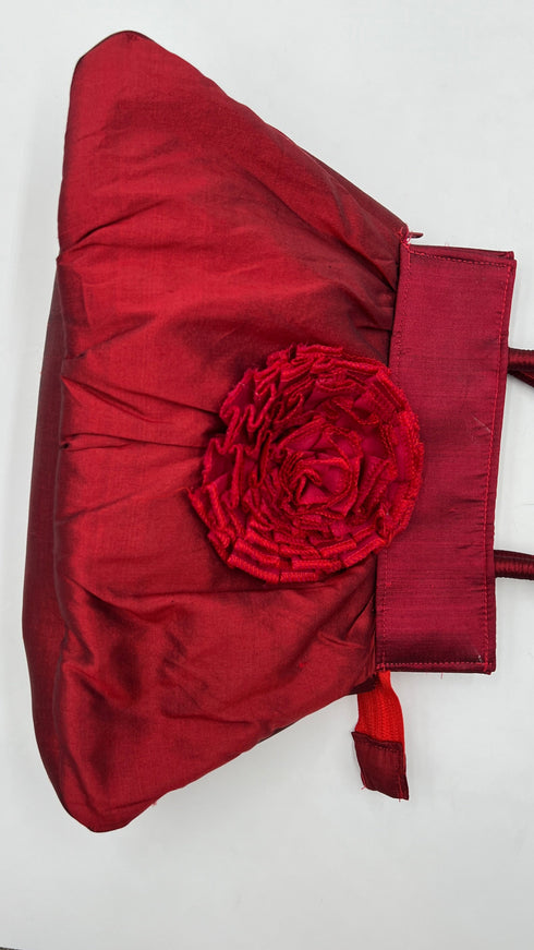 Borsa con rosa