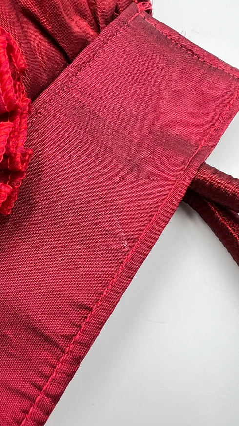 Borsa con rosa
