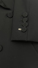Blazer doppiopetto nero Stella McCartney