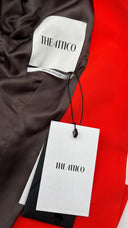 Blazer sagomato rosso The attico