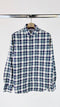 Camicia tartan blu e rosso