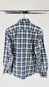 Camicia tartan blu e rosso