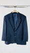 Blazer con bottone dorato