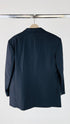 Blazer con bottone dorato