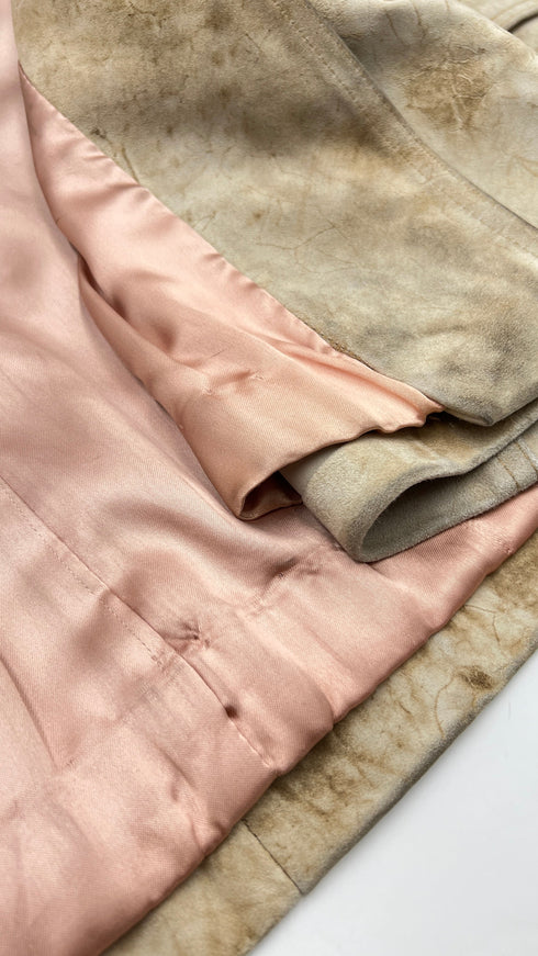 Trench 3/4 in pelle