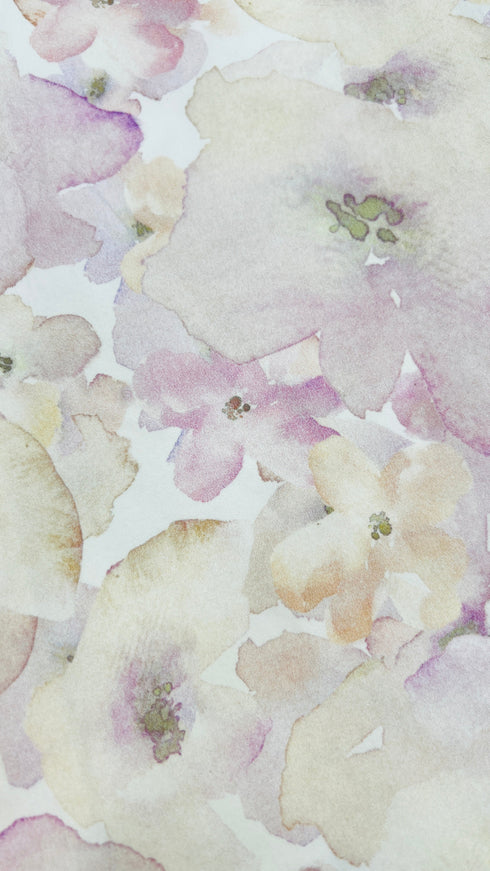 Camicia a fiori ad acquerello