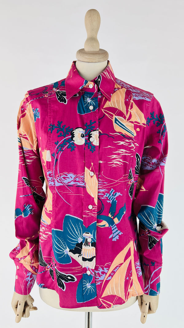 Camicia motivo lagoon
