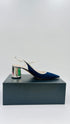 Slingback in suede N.39