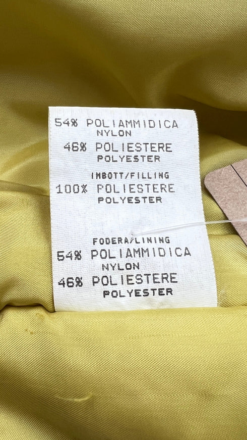 Piumino multicolor cappuccio