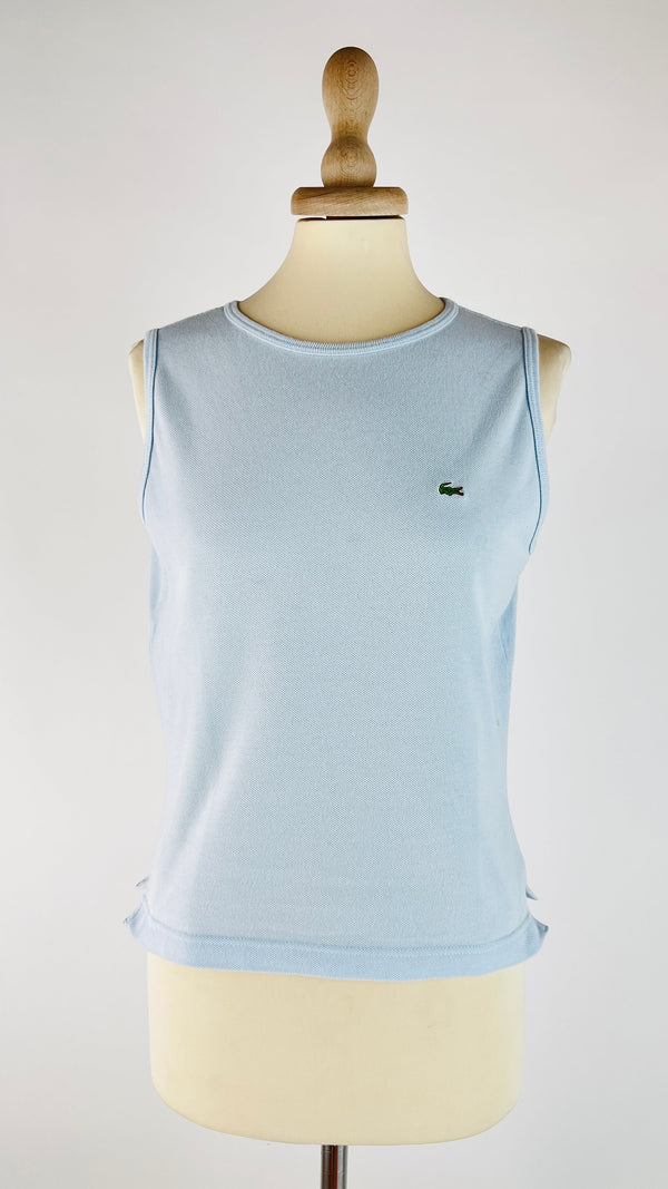 Canotta logo in cotone