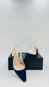 Slingback in suede N.39