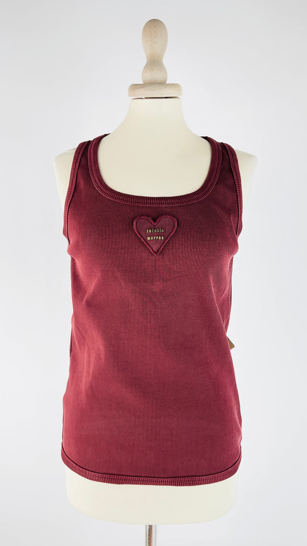 Canotta logo a cuore