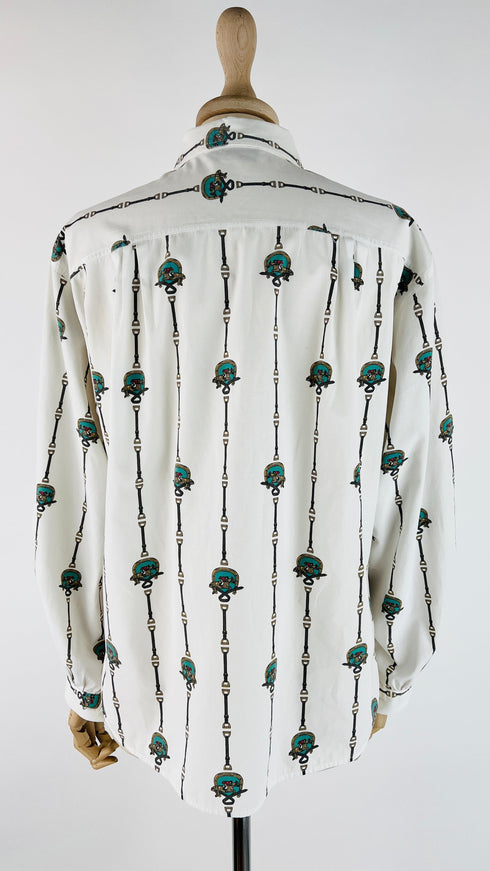 Camicia cotone stampato