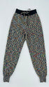 Pantaloni fiammati