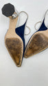 Slingback in suede N.39