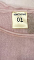 Maglia oversized girocollo