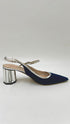 Slingback in suede N.39