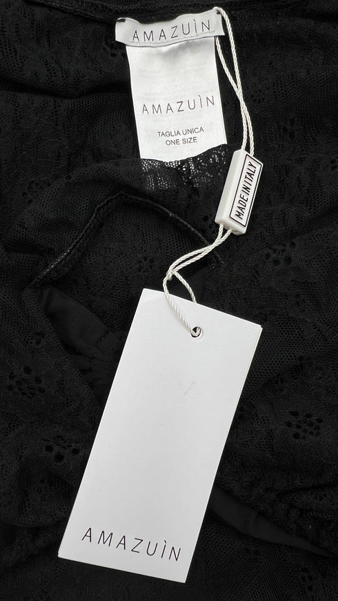 Abito lungo in pizzo