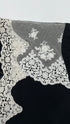 Abito midi con pizzo