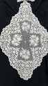 Abito midi con pizzo