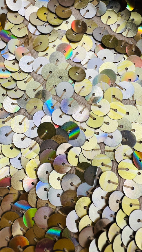 Abito corto paillettes