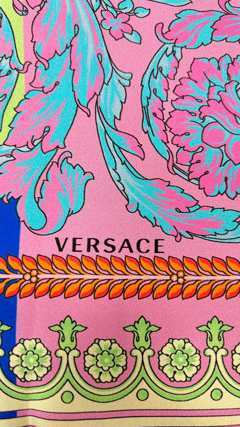 Foulard multicolor in seta
