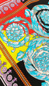Foulard multicolor in seta