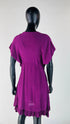 Abito midi con ruffles