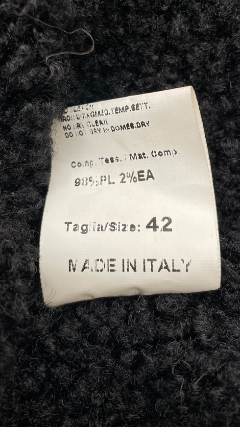 Giacca oversized cartellino