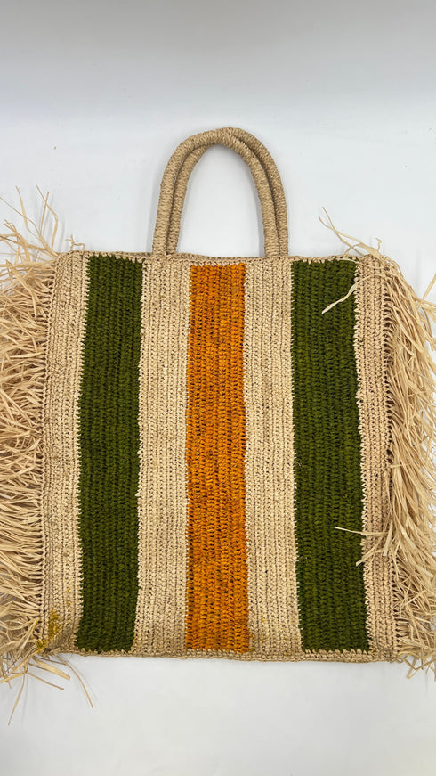 Tote-bag a righe