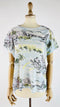T-shirt stampa tropicale
