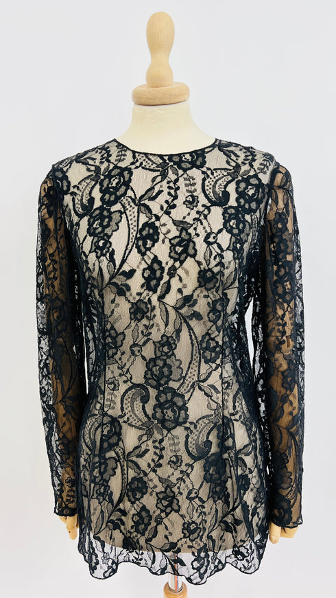 Longsleeves in pizzo