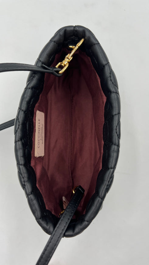 Borsa pelle trapuntata